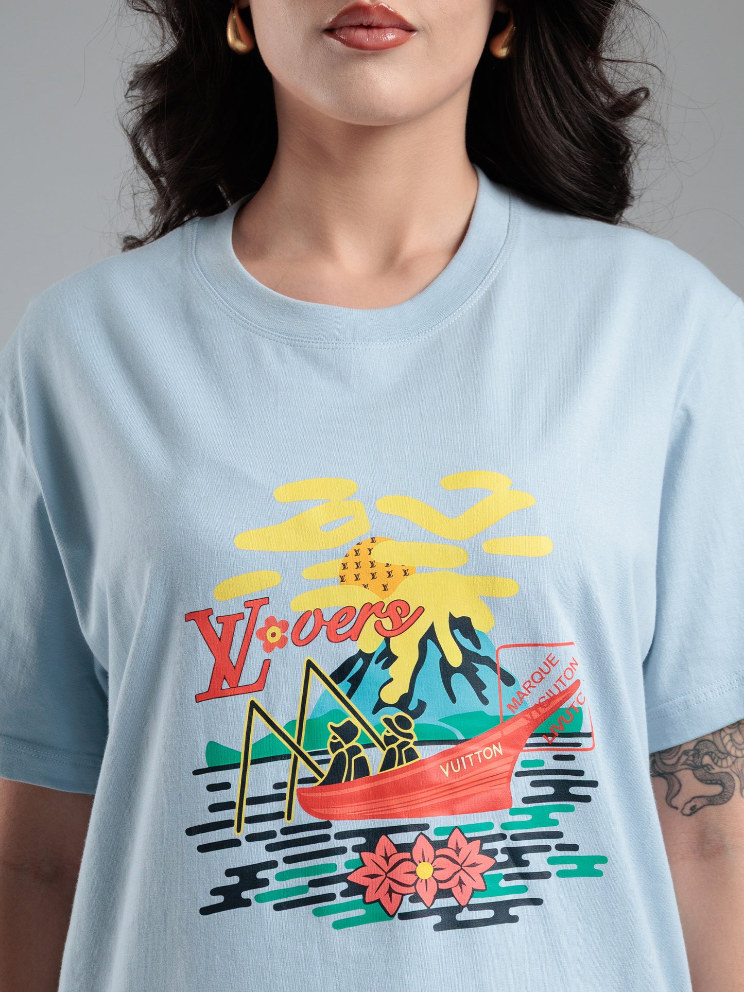 Skyline Voyage Graphic T-Shirt