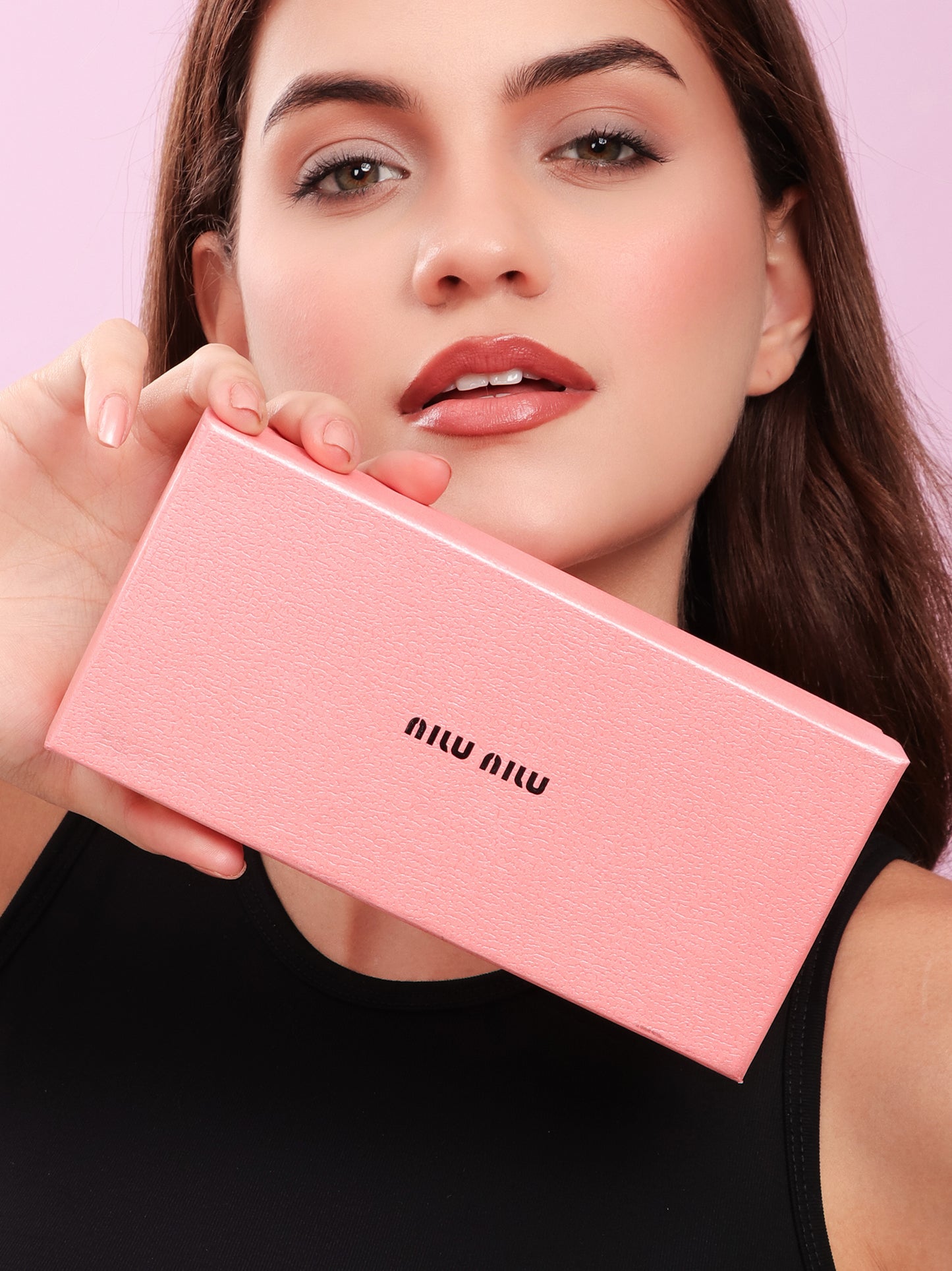 Powder Blush Oval Sunglasses