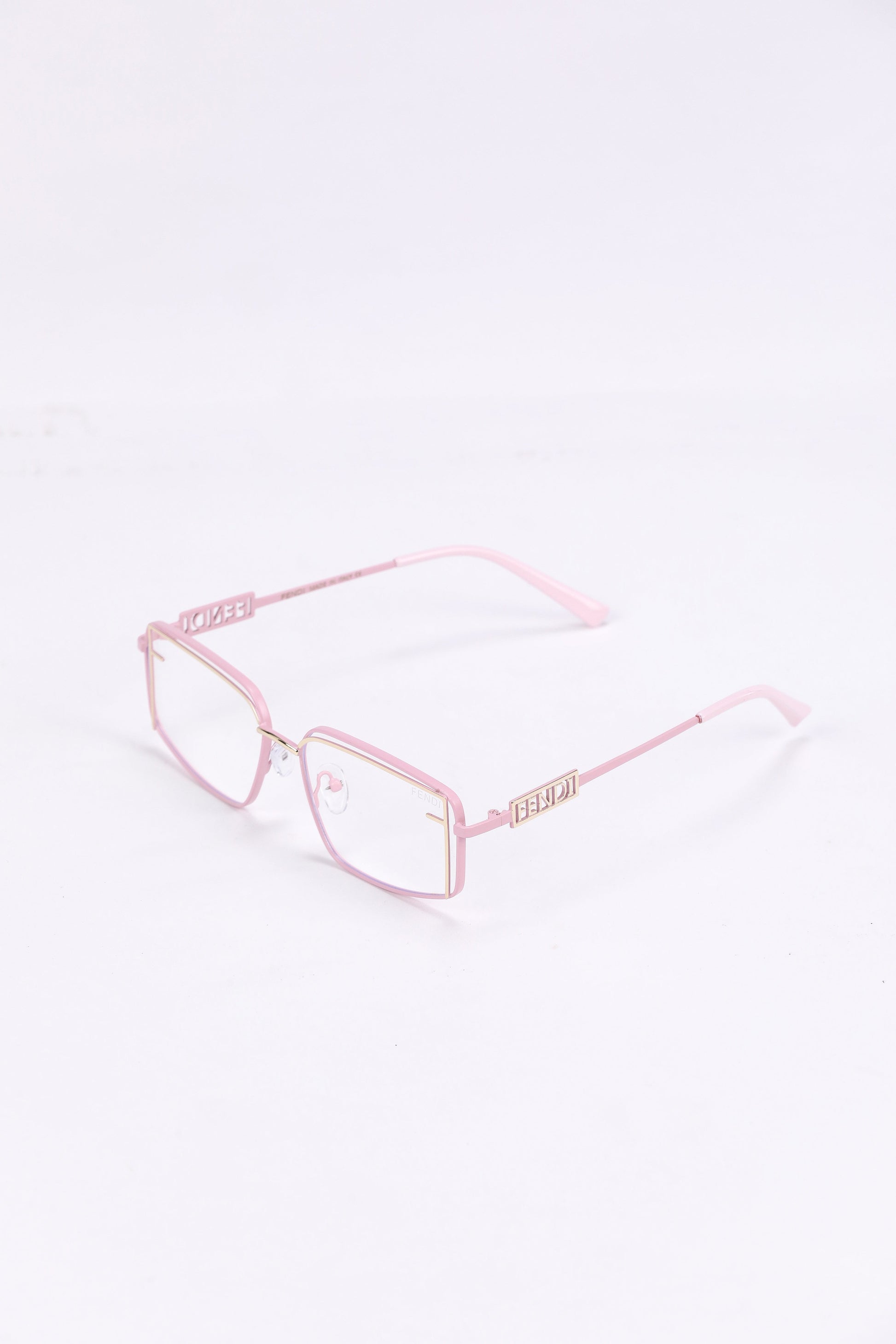 Fendi Pink Aviator Optical Glasses