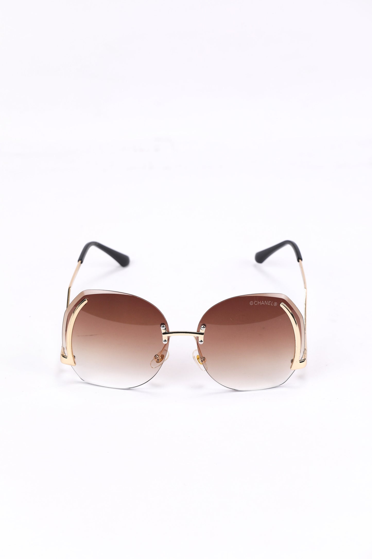 Chanel Rimless Gradient Sunglasses