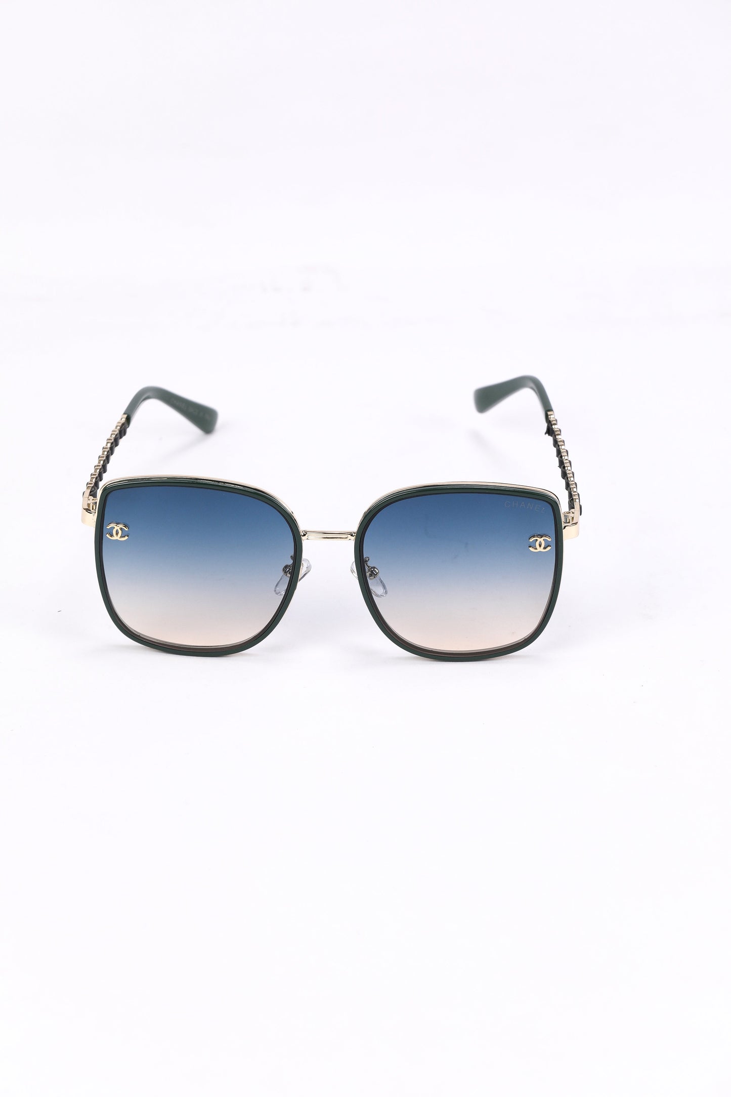 Chanel Chain-Link Gradient Sunglasses