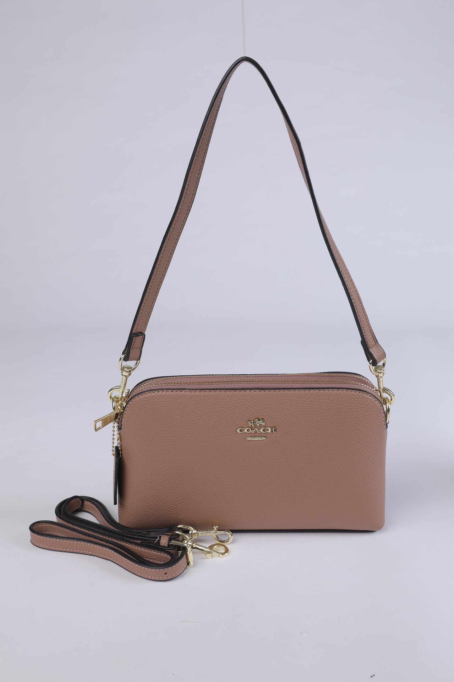 Coach Pebbled Leather Crossbody Bag