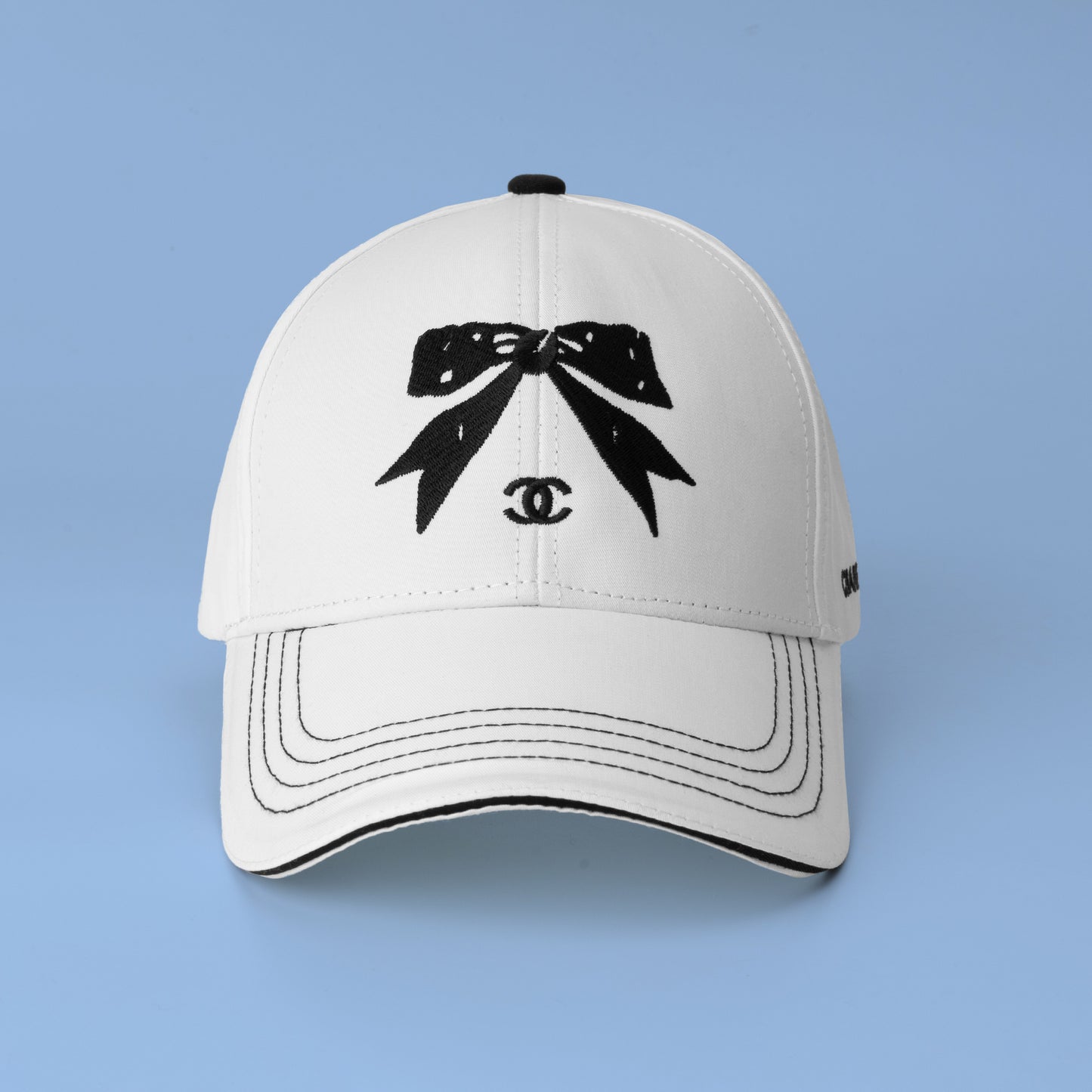 Midnight Bow Luxe Cap