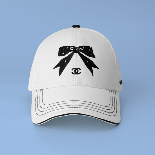Midnight Bow Luxe Cap