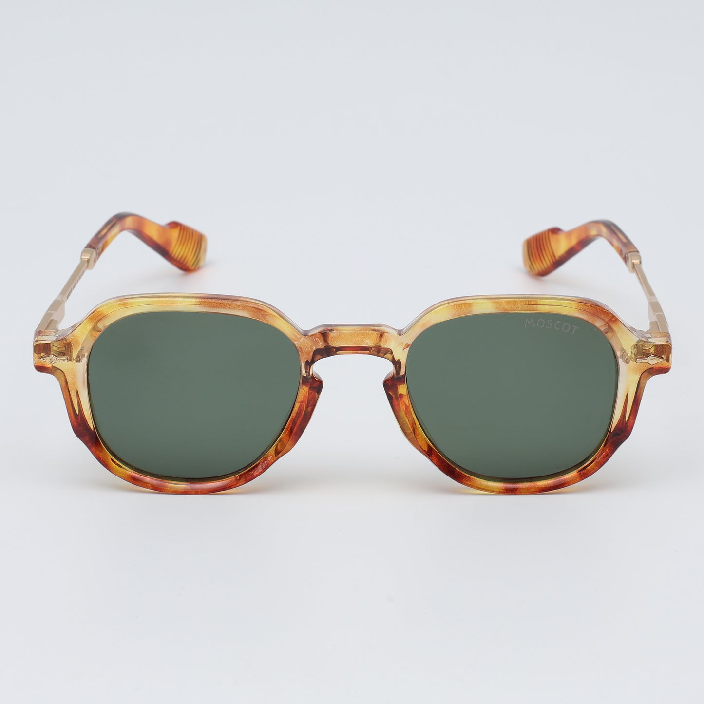 Amber Heritage Round Sunglasses