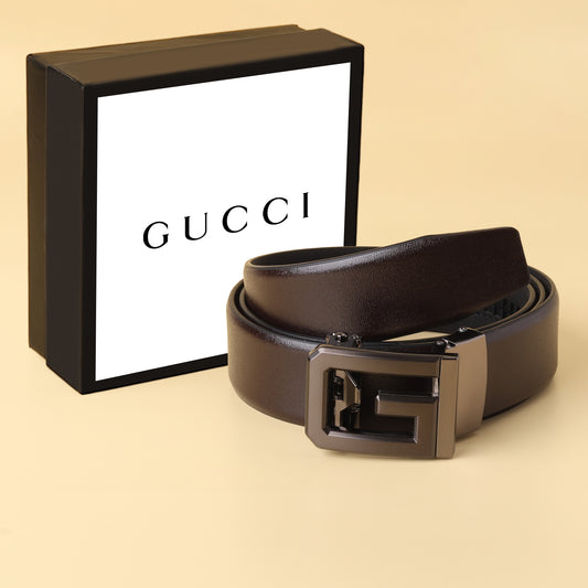 Gunmetal G Buckle Belt