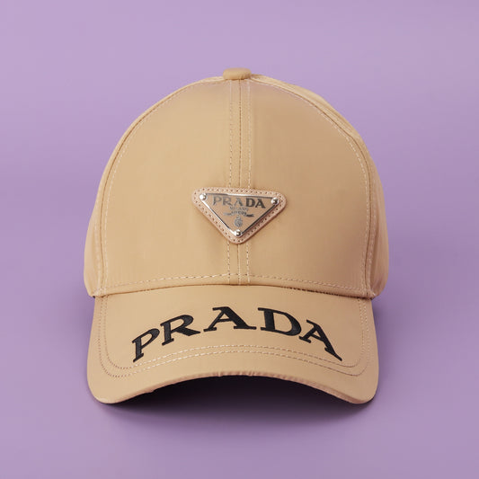 Beige Classic Baseball Cap
