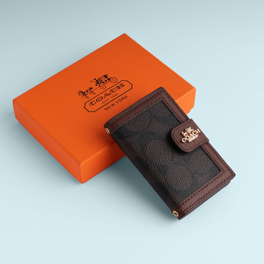 Espresso Monogram Long Wallet