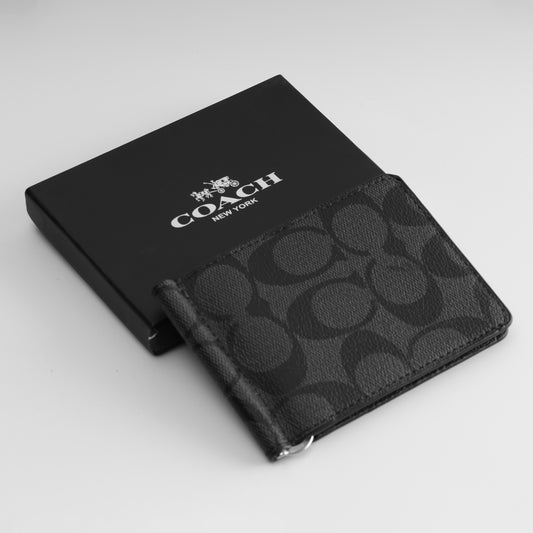 New York Signature Canvas Bifold Wallet