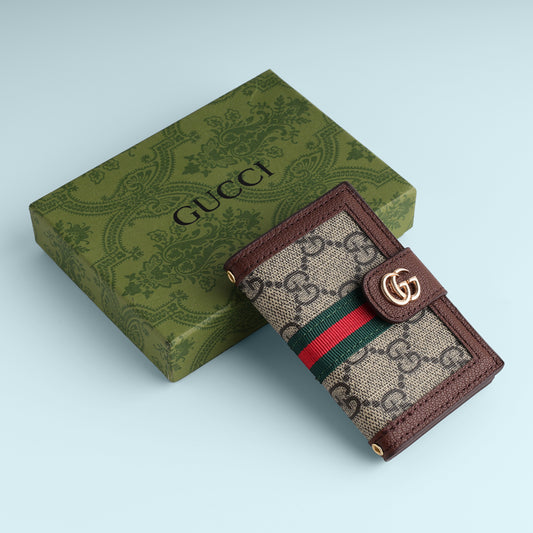 Heritage Stripe Long Card Wallet