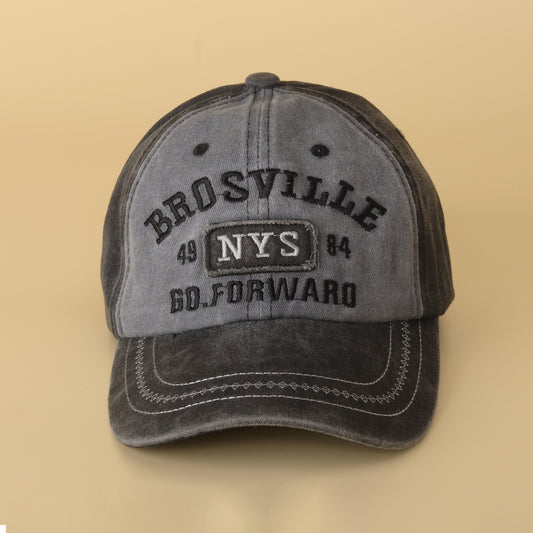 BROSVILLE N.Y.S. Vintage Distressed Baseball Cap