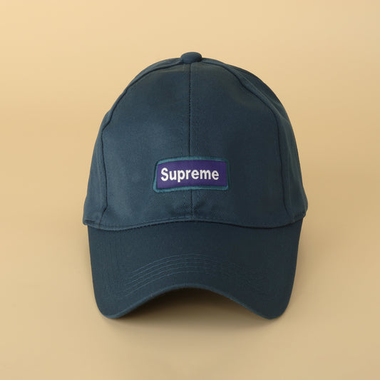 Supreme Classic Navy Blue Cap – Streetwear Essential