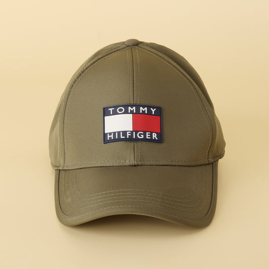 Hilfiger Olive Green Classic Logo Cap