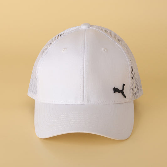 White Mesh Panel Cap