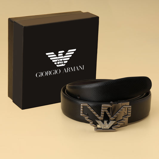 Sculpted Eagle Buckle Belt