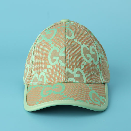 Mint Green Monogram Cap