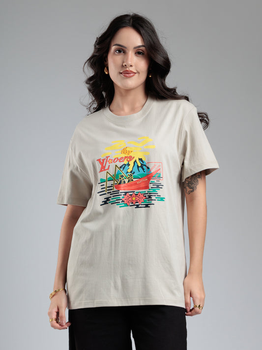 Sandstone Voyage Graphic T-Shirt