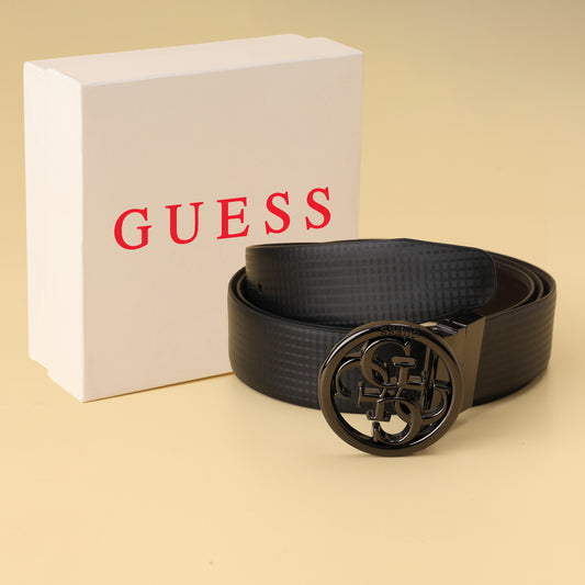 Noir Emblem Luxe Belt