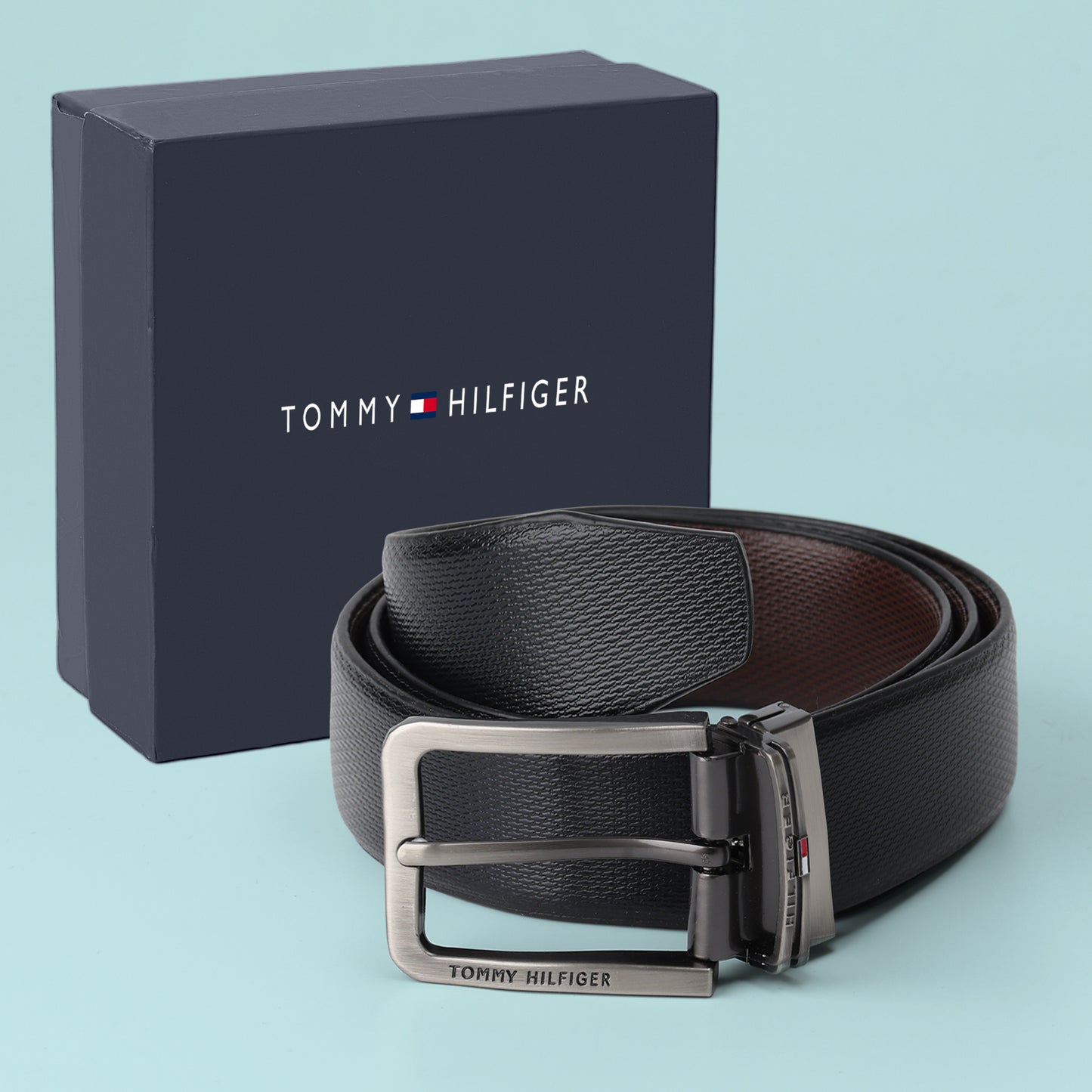 Graphite Frame Textured Belt