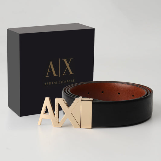 AX Bold Monogram Belt