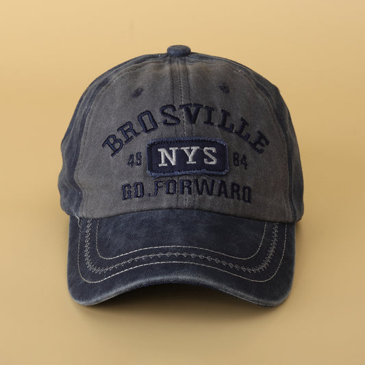 Vintage Denim Baseball Cap – Brosville NYS Edition