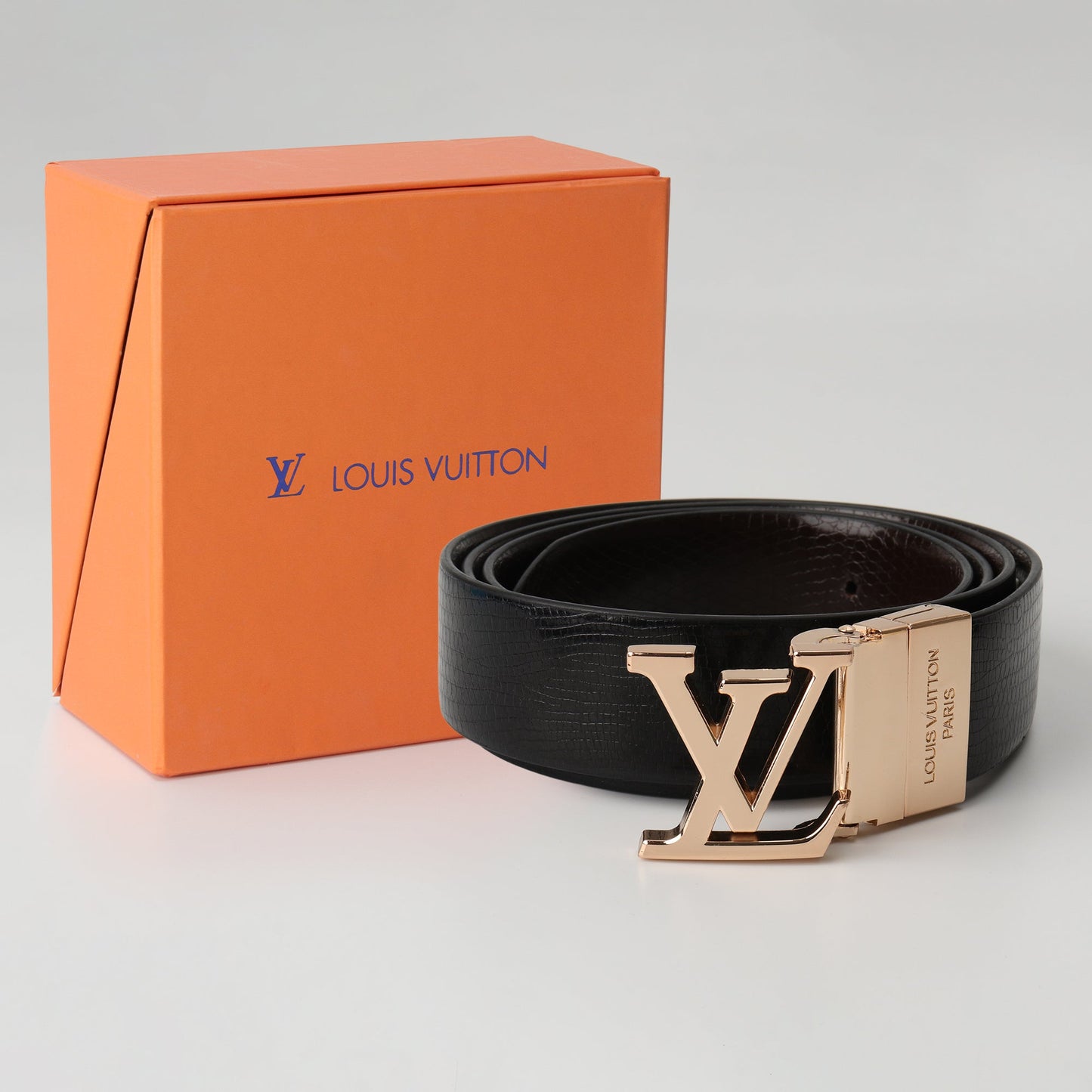 LV Rose Gold Prestige Belt