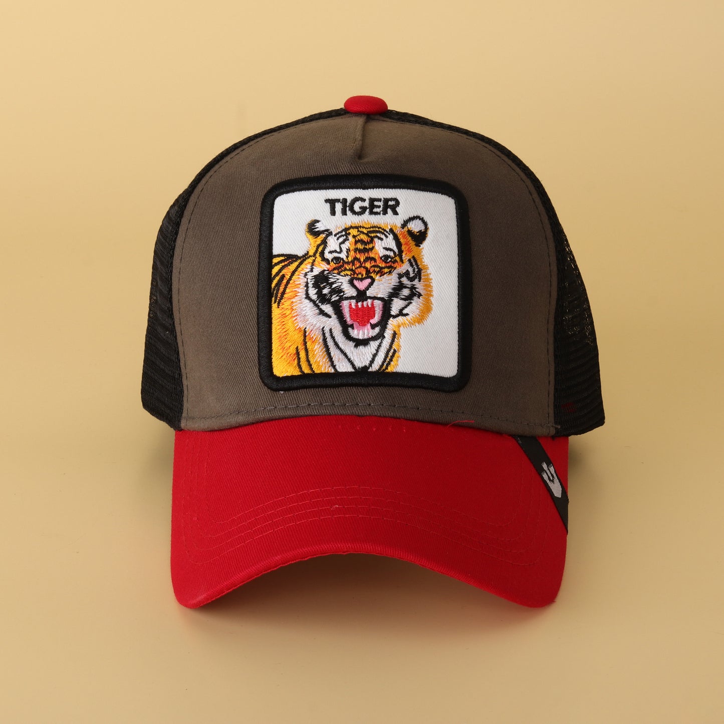 Tiger Patch Trucker Cap