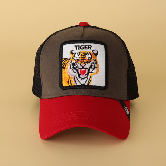 Tiger Patch Trucker Cap
