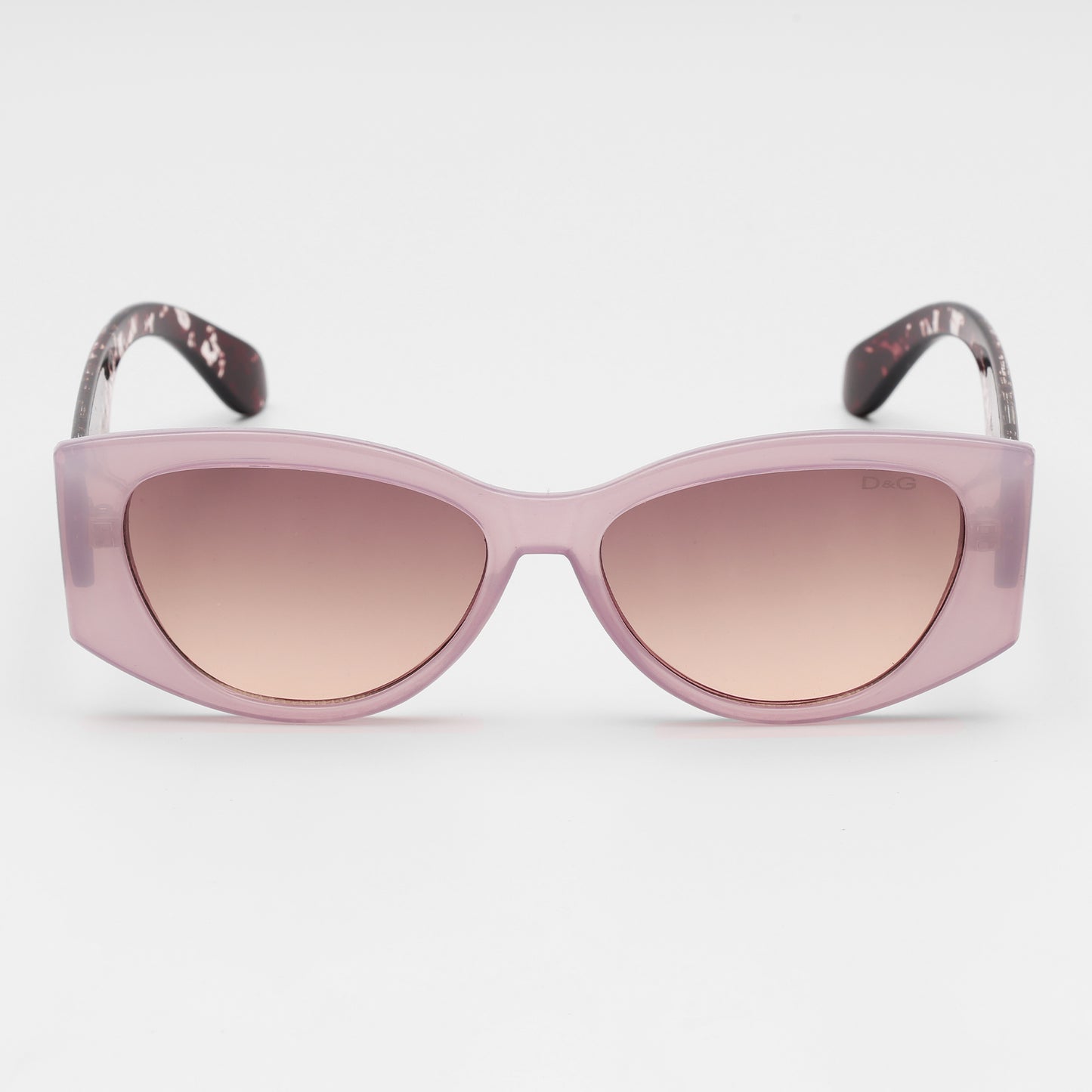 Lilac Marble Cat-Eye Sunglasses