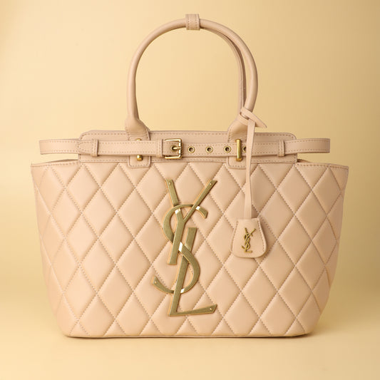 YSL Quilted Tote