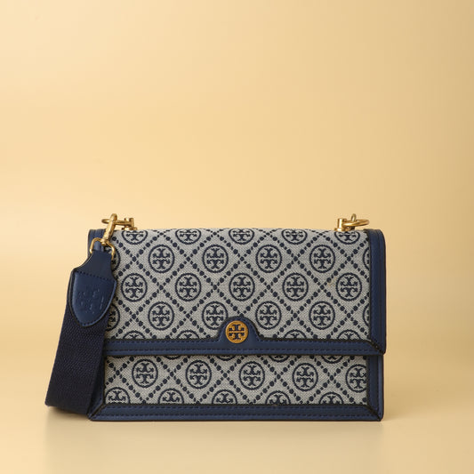 Tory Burch Jacquard Logo Crossbody
