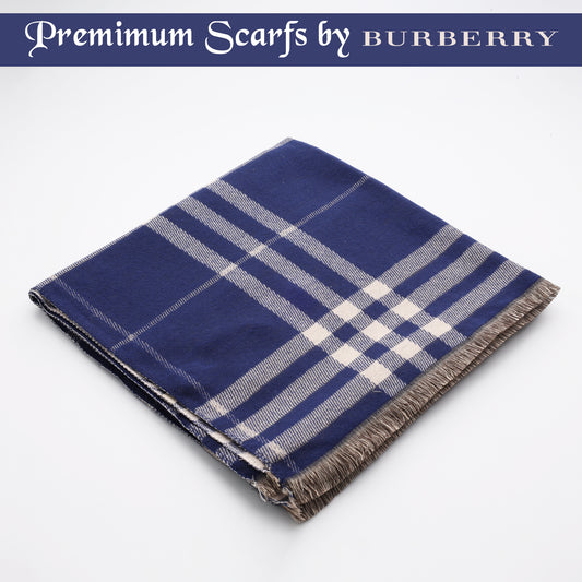 Midnight Check Classic Scarf