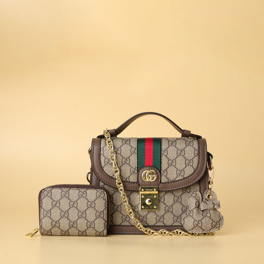 Padlock GG Supreme Mini Top Handle Bag