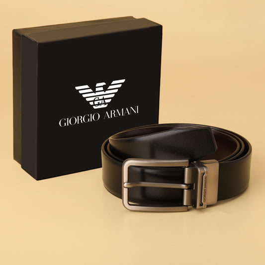 Armani Reversible Leather Belt