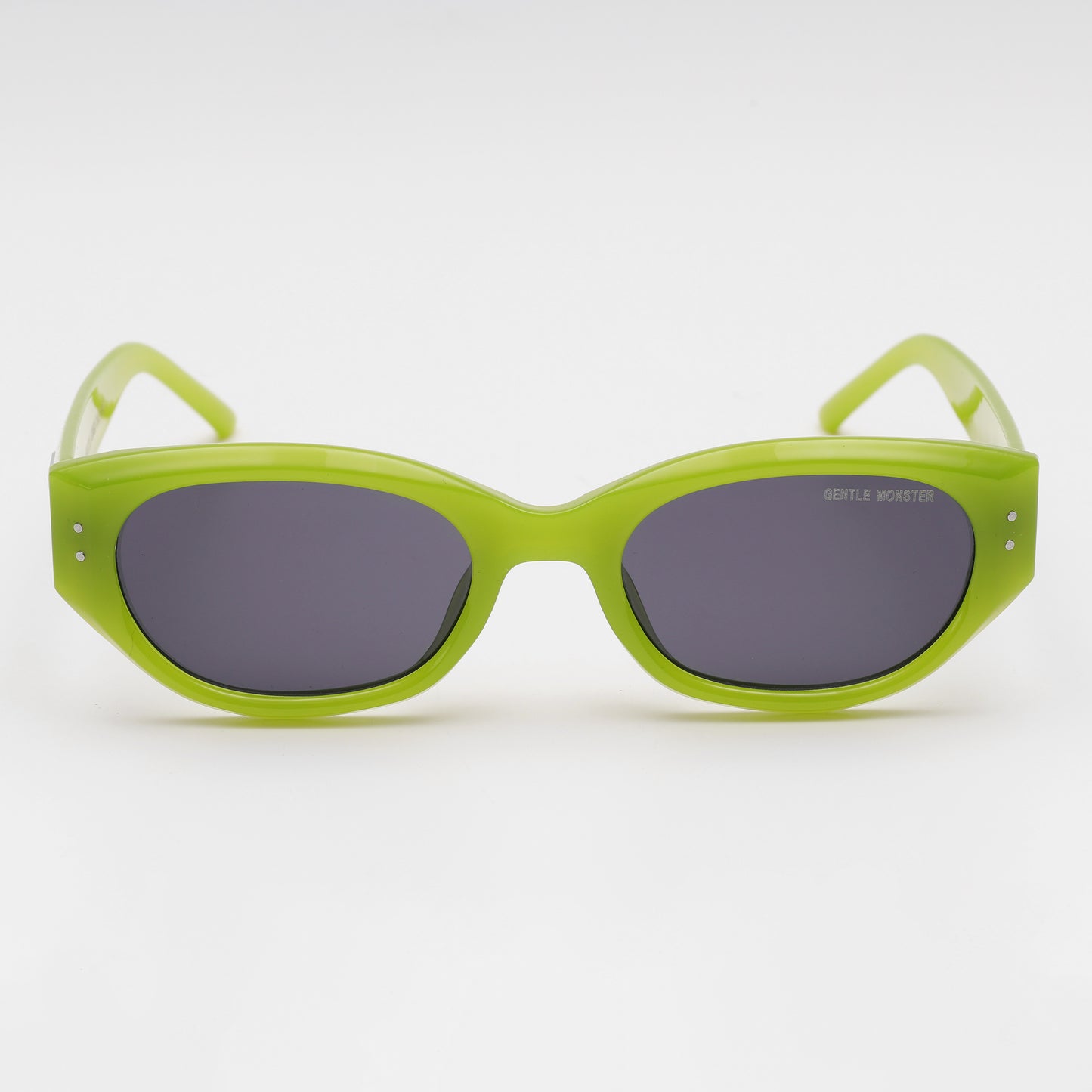 Neon Green Cat-Eye Sunglasses