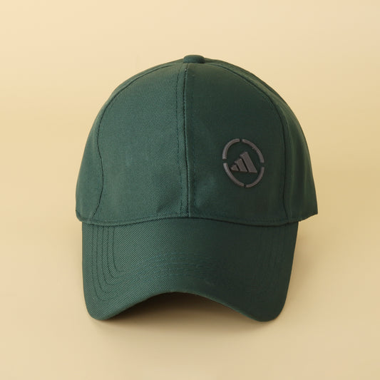 Classic Green Sports Cap – Minimal & Stylish