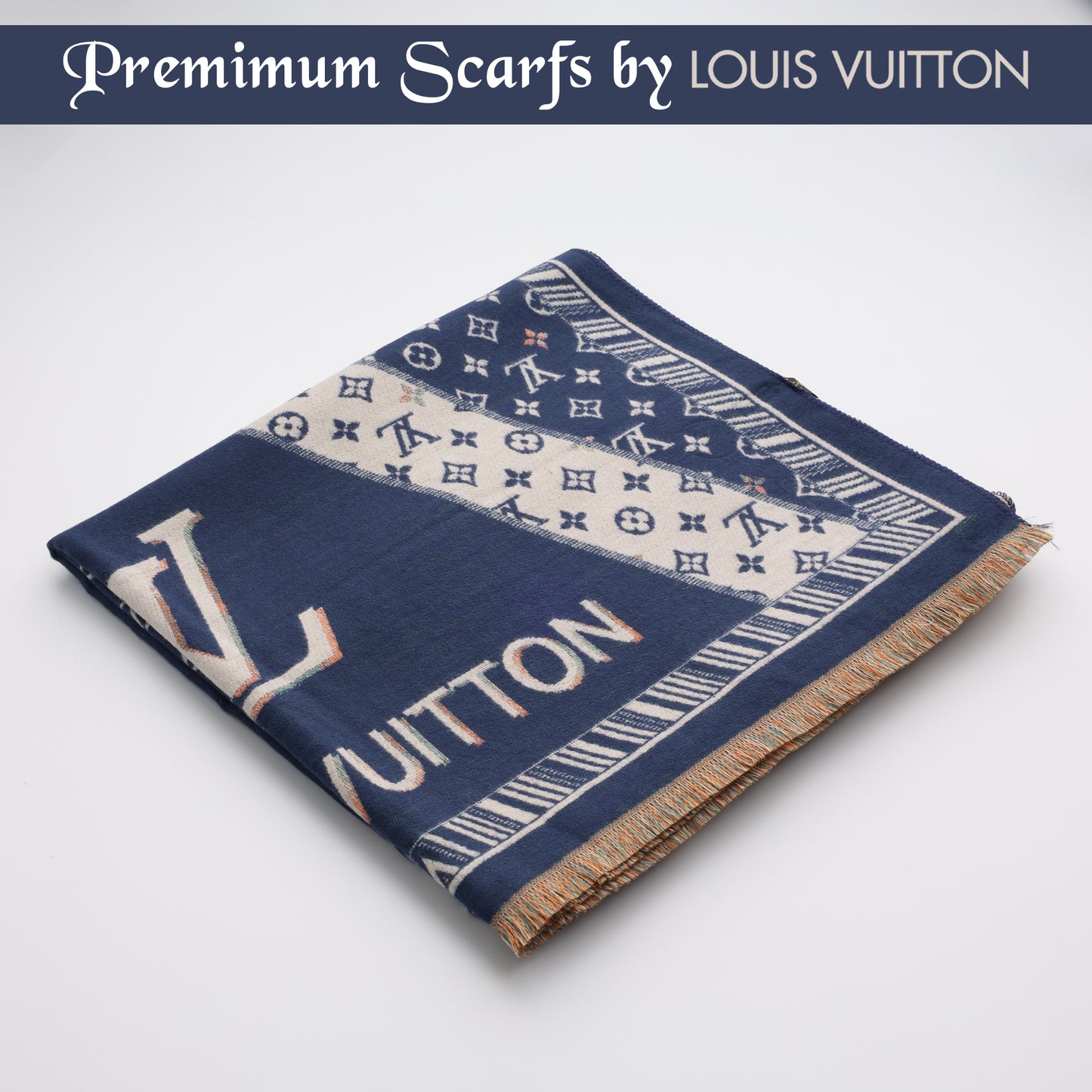 Midnight Voyage Monogram Wrap