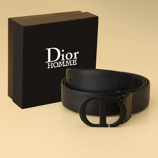 Midnight Monogram Prestige Belt