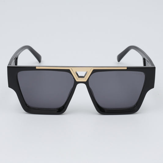 Noir Oversized Gradient Sunglasses