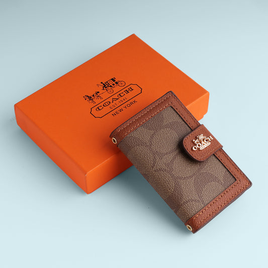 Caramel Monogram Long Wallet