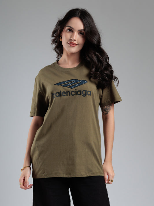 Olive Velocity Graphic T-Shirt