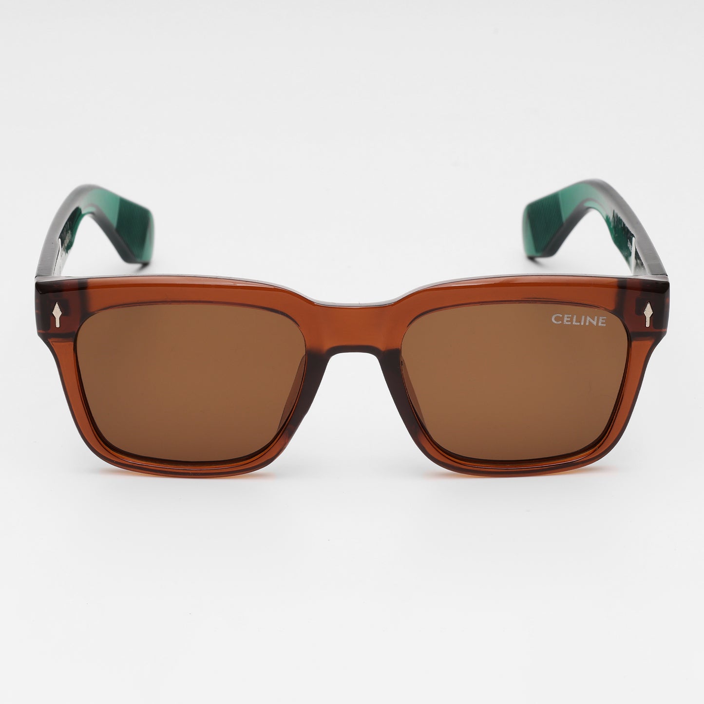 Paris Havana-Green Statement Sunglasses