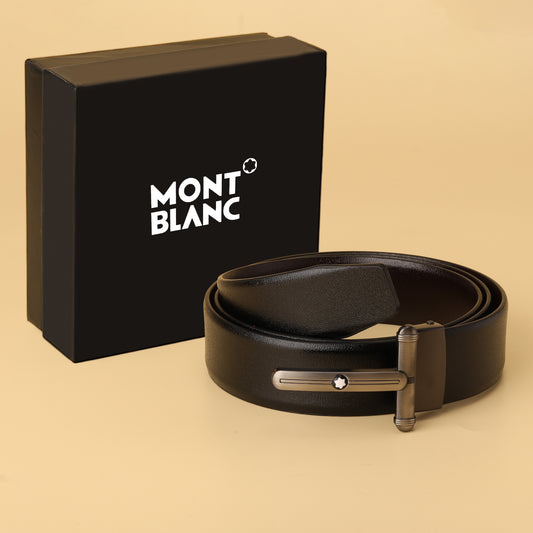 Heritage Gunmetal Reversible Belt