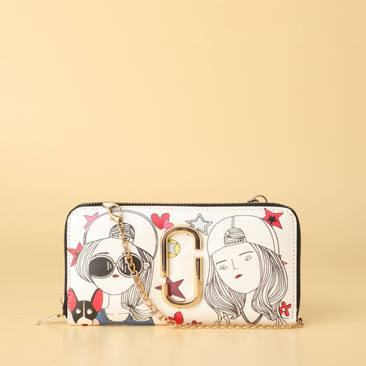 Snapshot Girls Wallet on a Chain