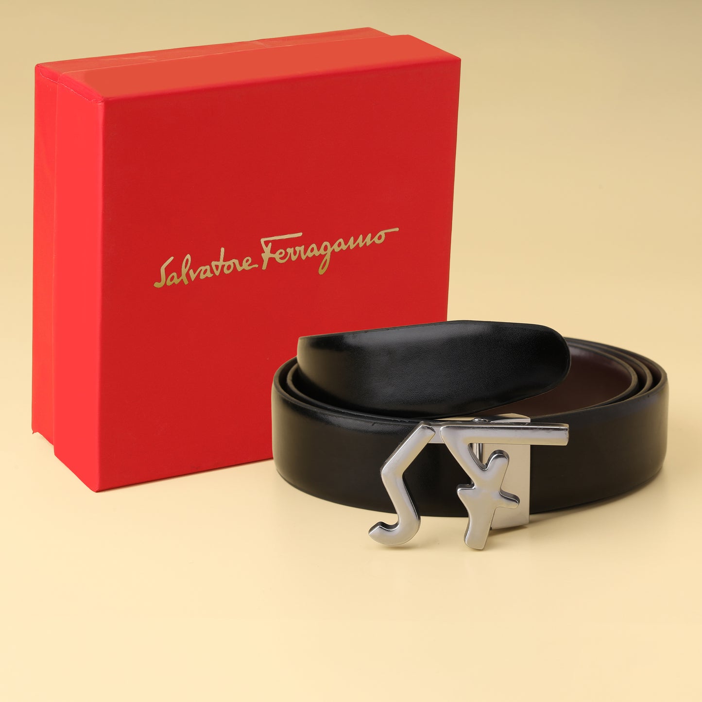 Ferragamo SF Chrome Belt
