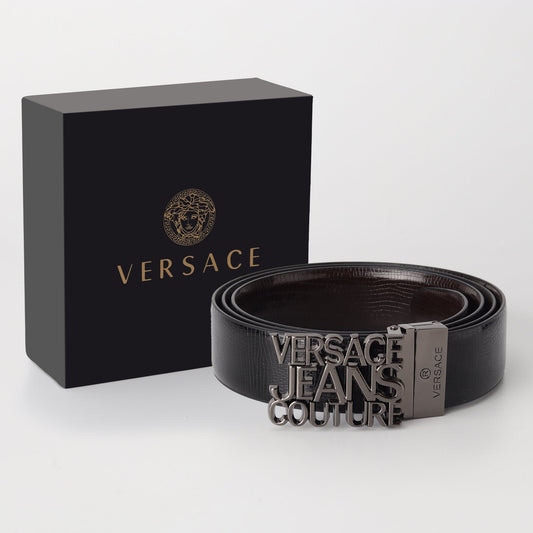 COUTURE Belt – Patent Noir Statement
