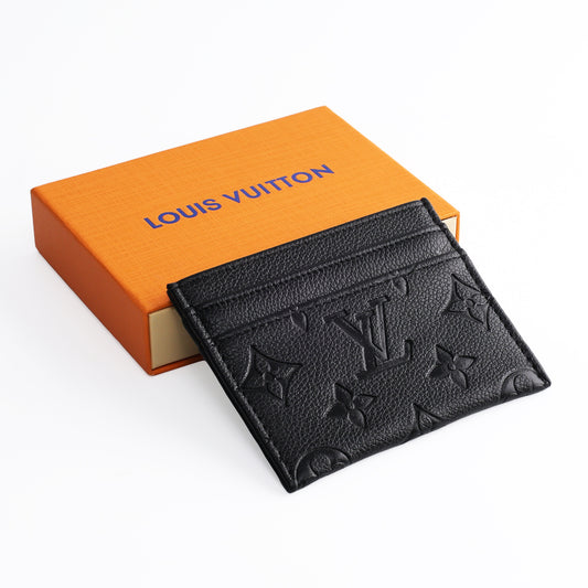 Midnight Embossed Slim Card Holder