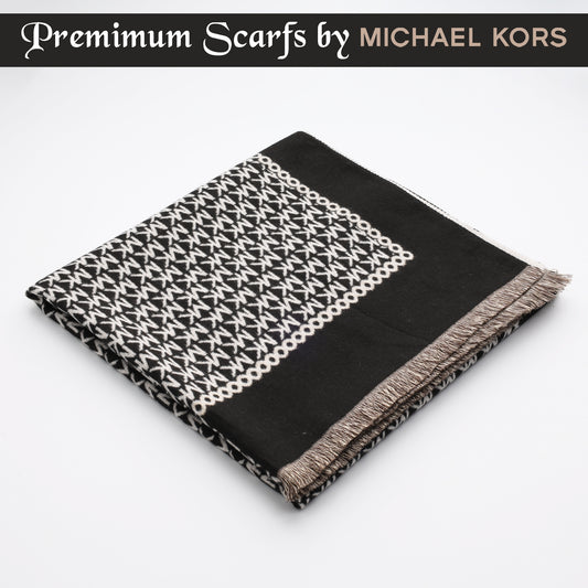 MK Geo Fringe Scarf