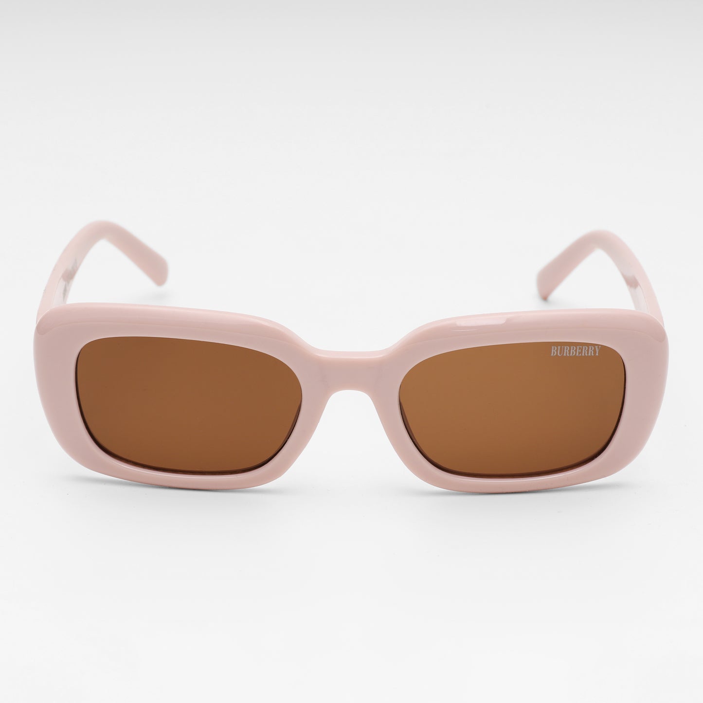 Blush Luxe Rectangular Sunglasses