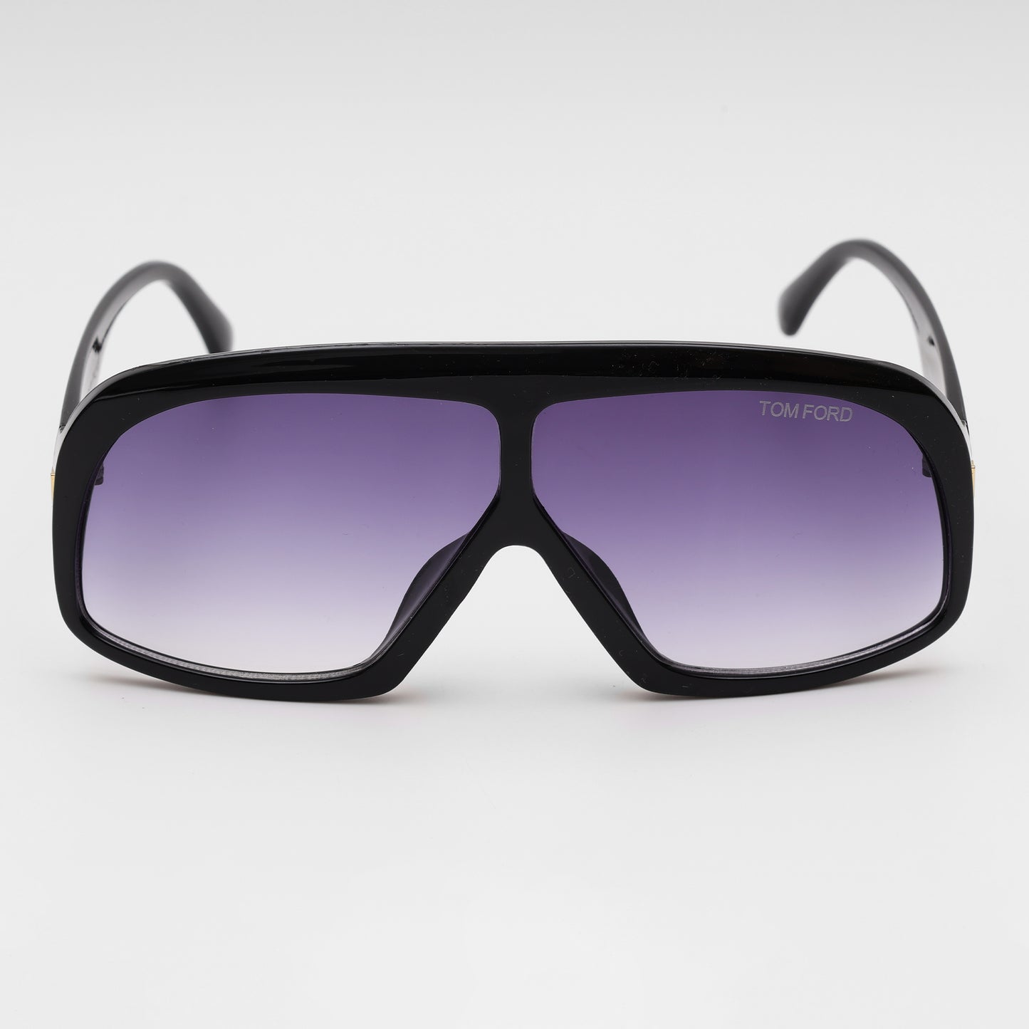 Black Gradient Shield Sunglasses